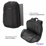 MOCHILA TARGUS INTELLECT ESSENTIAL 15.6" BLACK (TSB966LP) - Imagen 2