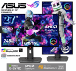 MONITOR ASUS ROG STRIX OLED XG27AQDMG 27" OLED, WQHD, 2K, 240Hz, 003ms